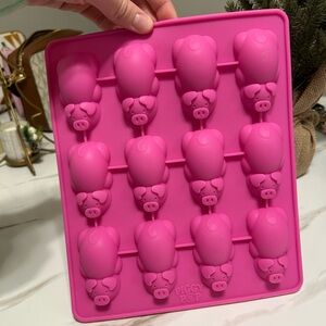 Piggy Pop Pink Silicone Mold
